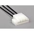 Molex. Conn Housing F 10 POS 3.96mm Crimp RA Cable Mount White Bag 1721590210