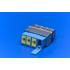 1061230500 Molex Conn LC Adapter Single Mode Duplex F/F ST Panel Mount