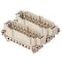 0936010278 Molex GWconnect« Screw Terminal Insert Male 16-Pole 16A Numbered 17-32 without Wire Protection Silver (Ag) Plated Contacts Size 16B 77x27 7316.6106.1