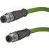 1201080199 Molex Cable Assembly PUR 2m 22AWG M12 Circular to M12 Circular 4 to 4 POS M-M Micro-Change® E11A06011M020