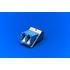 1061009000 Molex Conn LC Single Mode/Multimode Duplex ST Panel Mount Tray