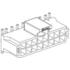 1054292104 Molex Conn Wire to Board HDR 4 POS 2.5mm Solder ST SMD T/R