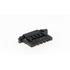 5037640201 Molex Conn Housing F 2 POS 1mm Crimp ST Cable Mount Black Bag
