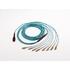 1062835102 Molex Cable Assembly Fiber Optic, Plenum 3m MTP to 8(LC) F-M