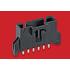0705450001 Molex Conn Shrouded Header (4 Sides) HDR 2 POS 2.54mm Solder ST Thru-Hole SL™ Tube