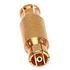 0733000223 Molex Conn SMPM Adapter 50Ohm ST Cable Mount F/F Gold Over Nickel Tray