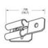 Molex. Quick Disconnect Adapter Terminal Brass M/M/F 18.5mm Bag - 0190430010