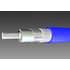 1001935086 Molex Coaxial Cable Braid Foamed Fluoropolymer 23AWG 2.54mm Blue 30.48m to 762m Temp-Flex® Reel