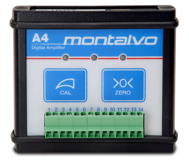 Montalvo. Цифровой усилитель / для датчика силы max. 10 V, 4 - 20 mA | A4 - MONTALVO-max-10-V-4-20-mA-A4