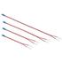 Murata Electronics. Thermistor NTC 100K Ohm 1% 2-Pin Wire 4311K Bulk - NXFT15WF104FA2B090