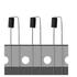 Murata Electronics. Ferrite Beads Radial 6A 0.02Ohm DCR Ammo - BL02RN1R2N1A
