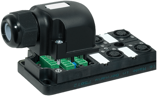 Murrelektronik. MVP12, 4XM12, 4POLE, PLUG. CAP SCT. Plug. cap, field-wireable via screw terminals - 27776