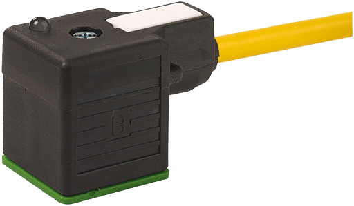 Murrelektronik. MSUD valve plug form A 18mm with cable PUR 5x0.75 ye 5m - 7000-18131-0280500