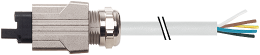 Murrelektronik. PUSH PULL POWER , PROFINET PURZ 5x2.5 GRAY, UL/CSA, drag ch 1.2m - 7000-99621-9620120