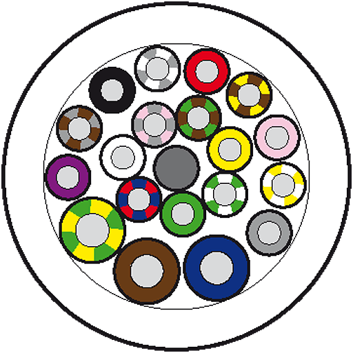Murrelektronik. 50M MAIN CABLE PUR-JB 16*0,5+3*1,0 - 8000-00000-4525000
