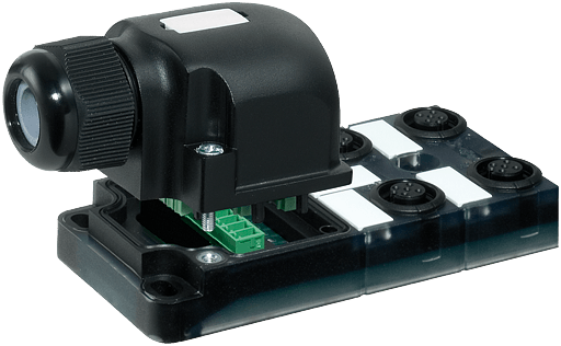 Murrelektronik. EXACT12, 4XM12, 4 POLE CAP, PLUG. SCREW TERM. Self wireable, no LED - 8000-84452-0000000