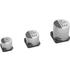 Nichicon. Cap Aluminum Polymer 470uF 6.3VDC 20% (10 X 8mm) SMD 0.018 Ohm 4300mA 2000h 105C Automotive T/R - PCF0J471MCL6GS