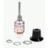 NKK Switches. Switch Rotary DP4T 4 Knob Shaft PC Turret 2A 125VAC 30VDC Miniature - MRX204-A