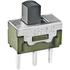 NKK Switches. Switch Slide ON None ON SPDT Top Slide 6A 250VAC 100000Cycles PC Pins Thru-Hole - MS12ANW03