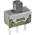 NKK Switches. Switch Slide ON OFF ON SPDT Top Slide 6A 250VAC 100000Cycles PC Pins Thru-Hole - MS13ANW03