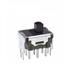 NKK Switches. Switch Slide ON ON ON SP3T Top Slide 6A 250VAC 100000Cycles PC Pins Bracket Mount/Through Hole - MS20ASW13