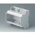 OKW. Gray Polycarbonate Wall Mount Enclosure - B6705100