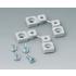 OKW. Wall Mounting Brackets for Exterior Wall Mounting, 4 pcs incl. Fixing Screws - C2299028