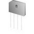 ON Semiconductor. Rectifier Bridge Diode Single 100V 4A 4-Pin Case GBU Tube - GBU4B