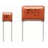 Panasonic. Cap Film 0.22uF 250V PET 10% (10.3 X 5.4 X 15.1mm) Radial 5mm 105C Automotive Ammo - ECQE2224KB3