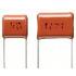 Panasonic. Cap Film 0.01uF 1000V PET 10% (15.5 X 6 X 11mm) Radial 12.5mm 105C Bulk - ECQE10103KF