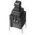 ESE20C341 Panasonic Switch Push Button OFF (ON) SPST Square Plunger 0.1A 14VDC Momentary Contact Thru-Hole PC Pins Automotive Bulk
