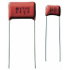 Panasonic. Cap Film 0.001uF 630V PET 10% (10 X 4.5 X 9.5mm) Radial 7.5mm 105C Bulk - ECQE6102KF