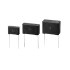 Panasonic. Cap Film Suppression X2 0.15uF 275VAC PP 20% (17.5 X 6 X 13mm) Radial Plastic Rectangular Can 15mm 110C Bulk - ECQUAAF154M