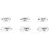 ERX2HJ2R2H Panasonic Res Metal Film 2.2 Ohm 5% 2W ±350ppm/C Pad SMD Automotive T/R