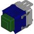 ESE20C321 Panasonic Switch Push Button OFF (ON) SPST Square Plunger 0.1A 14VDC Momentary Contact Thru-Hole PC Pins Automotive Bulk