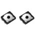 EVPAXBA1A Panasonic Switch Tactile N.O./N.C. SPDT Round Button Gull Wing 0.02A 15VDC 2N SMD T/R
