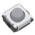 EVPBD6C1A000 Panasonic Switch Tactile N.O. SPST Round Button J-Bend 0.05A 12VDC 3.5N SMD Automotive T/R