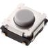 EVPBFAC1A000 Panasonic Switch Tactile N.O. SPST Round Button J-Bend 0.02A 15VDC 2N SMD T/R