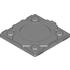 EVQ7P6B40 Panasonic Switch Tactile N.O. SPST Flush Round Button J-Lead 0.02A 15VDC 1N SMD T/R