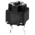 EVQP0E07K Panasonic Switch Tactile N.O. SPST Button PC Pins 0.05A 30VDC 0.74N Thru-Hole Bulk