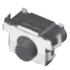 EVQP4HB3B Panasonic Switch Tactile N.O. SPST Round Button J-Bend 0.02A 15VDC 2.5N SMD Automotive T/R