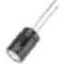 Panasonic. Cap Aluminum Lytic 470uF 10V 20% (8 X 11.5mm) Radial 3.5mm 270mA 1000h 105C Bulk - EEUGA1A471