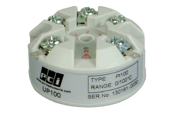 Датчик температуры на головке зонда аналоговый программируемый 4 - 20 mA | UP100 PCI Instruments Ltd