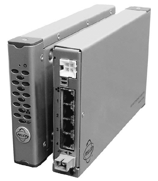Промышленный коммутатор Ethernet не администрируемый 4 порта 4 Ports, 10 - 100 Base TX | FT82041/FR82041 PELCO