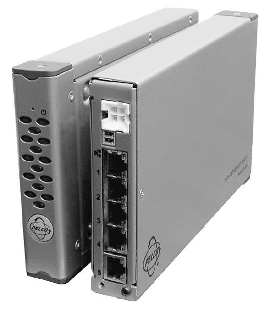 Промышленный коммутатор Ethernet не администрируемый 5 портов 5 Ports, 10 - 100 Base TX | SX8205R PELCO