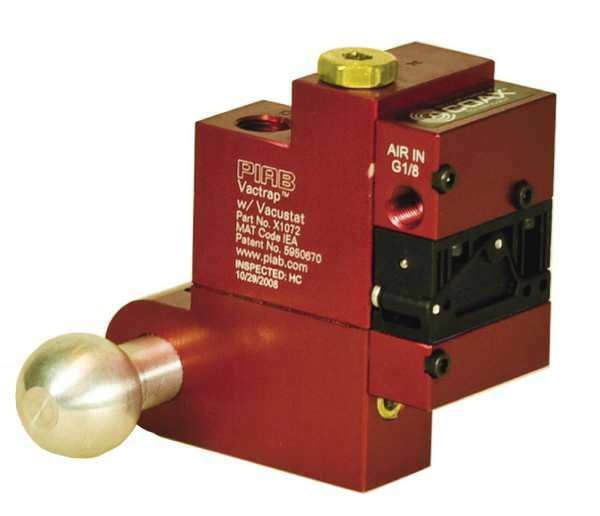Предохранительный клапан с картриджем компактный для вакуума PIAB