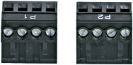 Pilz. Принадлежности PNOZ X - PNOZ X Set plug in screw terminals P1+P2 - 374280
