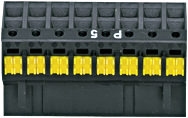 Pilz. Принадлежности PNOZ X - PNOZ X Set spring loaded terminals P5+P5 - 374292