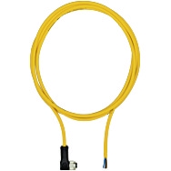 Pilz. Принадлежности для устройств с фоторелейными барьерами PSENopt - PSEN op cable angle M12 4-p. shield. 3m - 630306