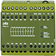 Pilz. Реле безопасности PNOZ X – E-STOP, защитная дверь, световая решетка - PNOZ 10 24VDC 6n/o 4n/c - 774009